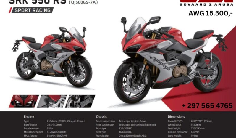 QJ Motor SRK 550 RS full